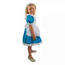 Encantador Vestido De Alice No País Das Maravilhas Infantil