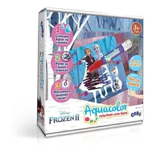 Kit De Pintura Aquacolor Colorindo Com Água Frozen 2-toyster