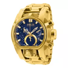 Relógio De Pulso Invicta Reserve 25209 Com Corpo Ouro,