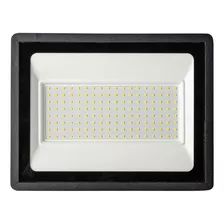 Reflectores Led 100w Luz Fria Bajo Consumo Exterior Ip65 Carcasa Negro Luz Fria/dia