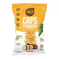 Chips De Mandioca Assado Solo Snacks 42g