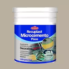 Recuplast Microcemento Pisos 25kg Sinteplast F R