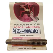 Machos Whithworth 1/2 X 12 Marca Fam Ind. Argentina.