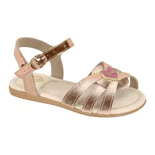 Sandalias Molekinha Oro/rosado Bebes 2114.263.23000.23146