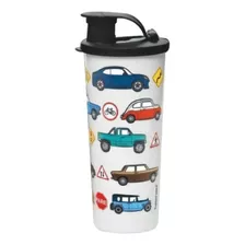 Copo Com Bico 470ml Carros Tupperware