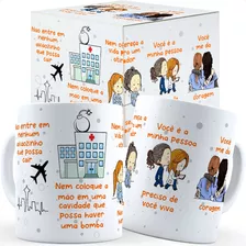 Caneca Greys Anatomy Frases - Caixa Personalizada