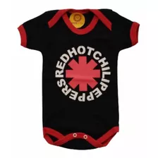 Body Rock Temático Banda Red Hot Chili Peppers Para Bebê