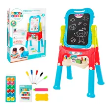 Lousa Mágica Play & Learn Dupla Face 2 Em 1 Multikids Br1214