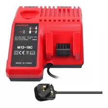 Cargador De Batería Li-ion M12-18c Para Milwaukee 12v 14.4v