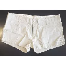 Short Yagmour Color Beige Talle 44 Algodon