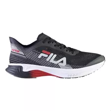 Tênis Fila Kenya Racer Kr5 Color Black/graphite/red - Adulto 44 Br