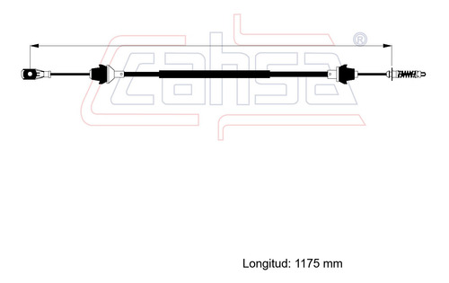 Chicote Cable Acelerador Ford Focus Zts 2.0l 2001 Foto 2