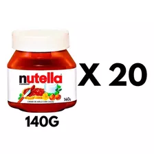 Kit Caixa De Creme De Avelã Nutella 140g - 2cx C/ 10un