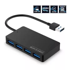 Concentrador De Red Multi Usb 4 Puertos De Alta Velocidad T9