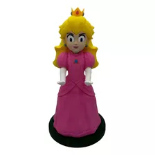 Soporte Joystick Princesa Peach Impreso En 3d Pintado A Mano