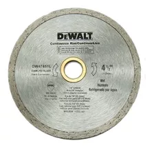 Disco Diamantado 4 1/2 Continuo 22,2mm Eje Dewalt Dw47451hp
