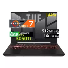 Asus Tuf A15 Ryzen 7 16gb Ram 512ssd Gráfica Rtx3050ti 4gb