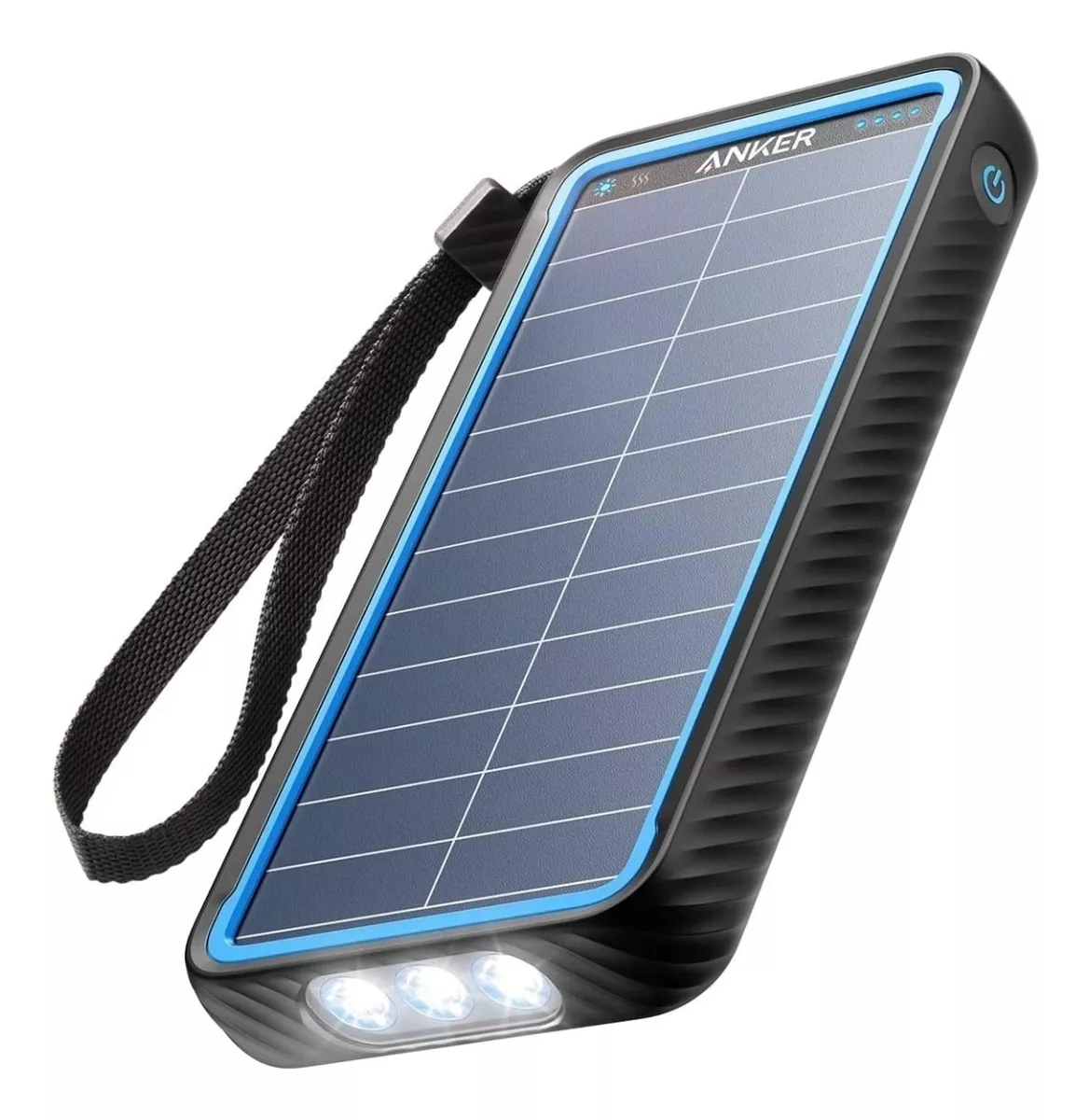 Cargador Solar Portatil Anker Powercore 10000 15w Linterna C