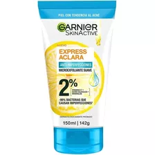 Garnier Express Aclara Gel Exfoliante Facial Anti Acné Vit C