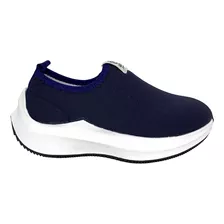 Zapatilla Niño Niña Neoprene Marino Deportiva Unpasitoalavez