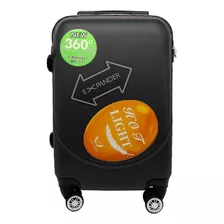 Maleta Rigida Mano A Bordo Candado Seguridad Carry On 360 En