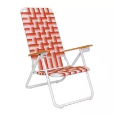 Sillon Playero Emperador. 5 Posiciones. Cintas. Plegable