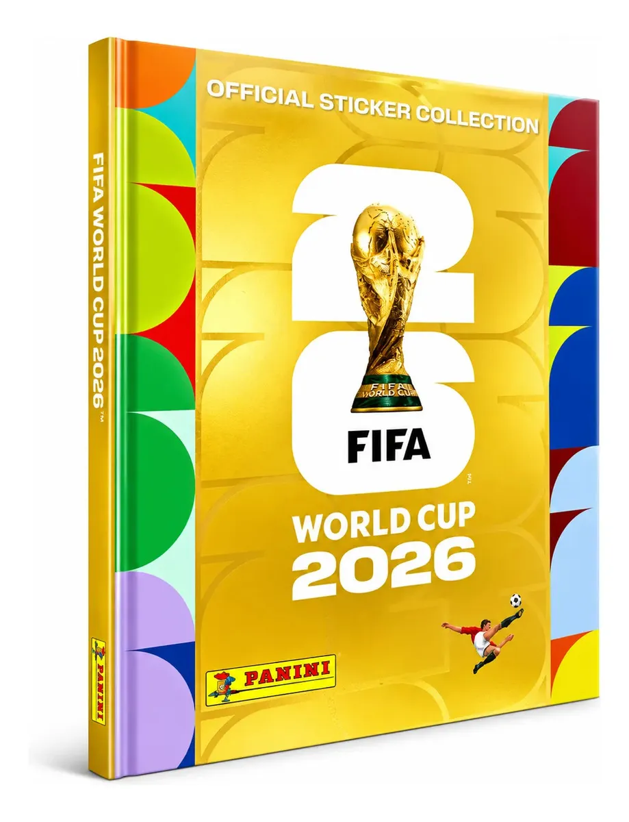 Álbum Mundial 2026 Gold Edición Argentina Tapa Dura Panini