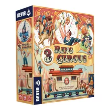 Jogo De Tabuleiro Devir 3 Ring Circus - Em Espanhol