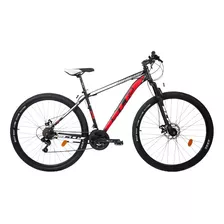 Mountain Bike Slp 5 Pro R29 18 21v Frenos De Disco Mecánico Cambios Slp Color Negro/rojo Con Pie De Apoyo