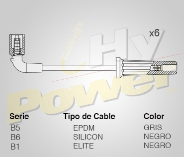 Jgo Cables Buja Silicon Para Buick Lucerne 3.9l 6cil 2009 Foto 2