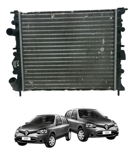 Radiador Agua Clio 1.0 1.6 8v 16v Sem Ar 1999 A 2009 Usado 1
