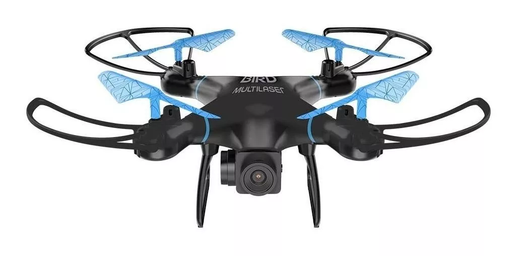Drone Multilaser Bird Es255 Com Câmera Hd Preto 2.4ghz 1 Bateria