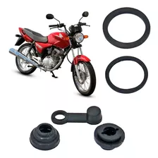 Kit Reparo Da Pinça Freio 1 Pistão Honda Cg Titan Até 2008