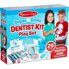 Melissa & Doug Super Smile Dentist Kit 25 Piezas
