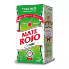 Yerba Mate Rojo Suave Pack 8 Unidades De 1 Kg
