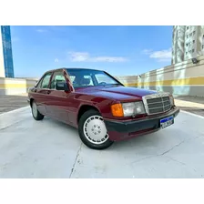 Mercedes-benz 190e 2.3 8v - 1991 - Placa Preta - 90.000kms