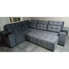 Sofa Esquinero Reclinable Y Cama Premium