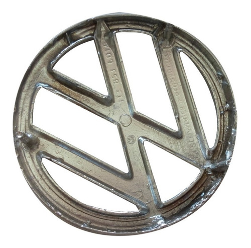 Vw Sedan 1974-04 Emblema Cofre Metalico Vocho 8.2 Cms Dia Foto 2