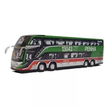 Miniatura Ônibus Nossa Senhora Da Penha G8 Dd Pintura Antiga