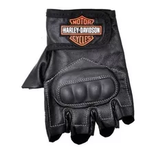 Luva Em Couro Harley Davidson Lancamento Promocao