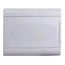 Quadro Distribuição Centro Embutir 12 Disjuntor Branco Steck