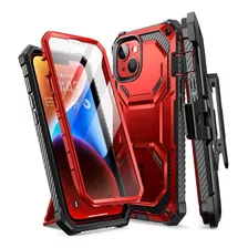 Funda I-blason Para iPhone 14 Plus C/pant Kick Red