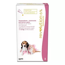 Antiparasitario Revolution Perro/gato Hasta 2,5 Kg. Np