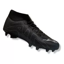 Tenis Futbol Tacos Tachones Union Negro Gris Oxford Resisten