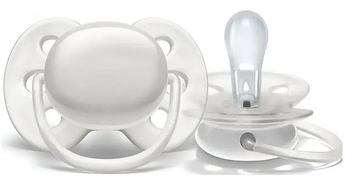 Chupeta Philips Avent Ultra Soft 0-6 Meses Neutra Cor Branca Branco