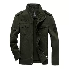 . Chaqueta Táctica Estilo Militar De Algodón For Hombre .