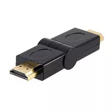 Bañado En Oro De Honbay Adaptador Giratorio De Hdmi Macho A