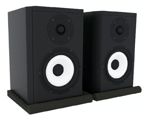 Suspension Para Monitor Desacople Acustico C/ Inclinacion X2