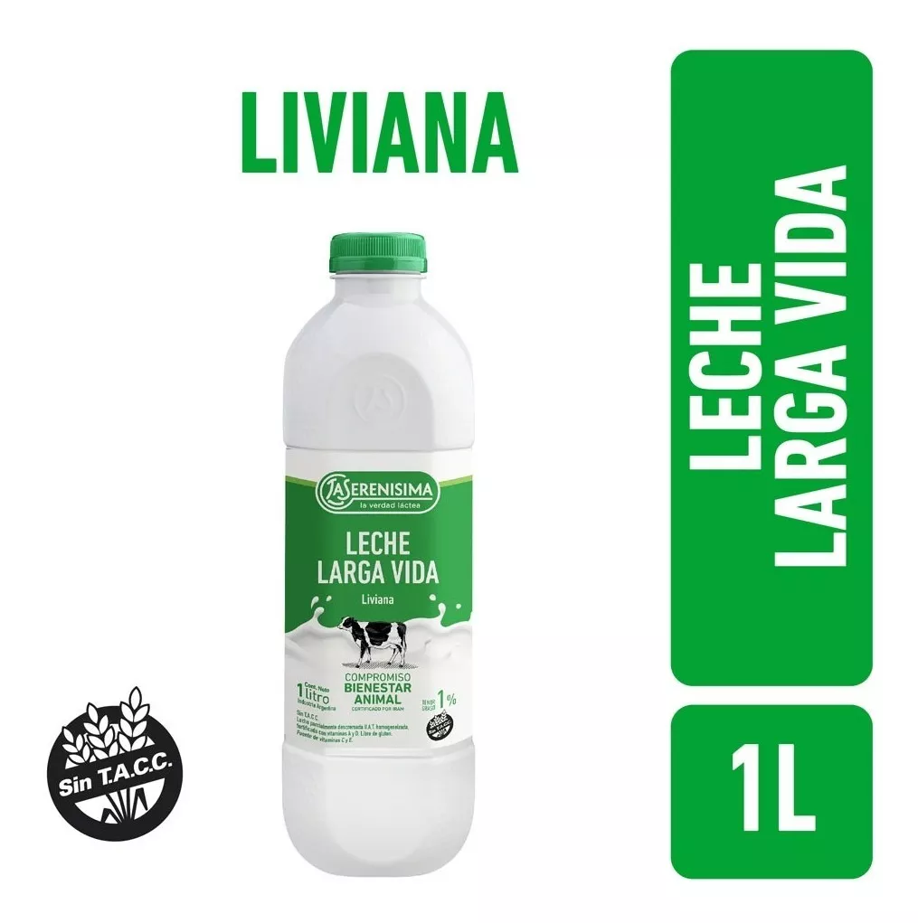 Leche La Serenisima Liviana 1% Pet 1l