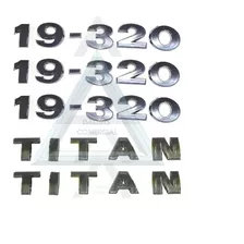 Kit Emblema Cromado Titan Vw (2 Jogos) / 19-320 Vw (3 Jogos)